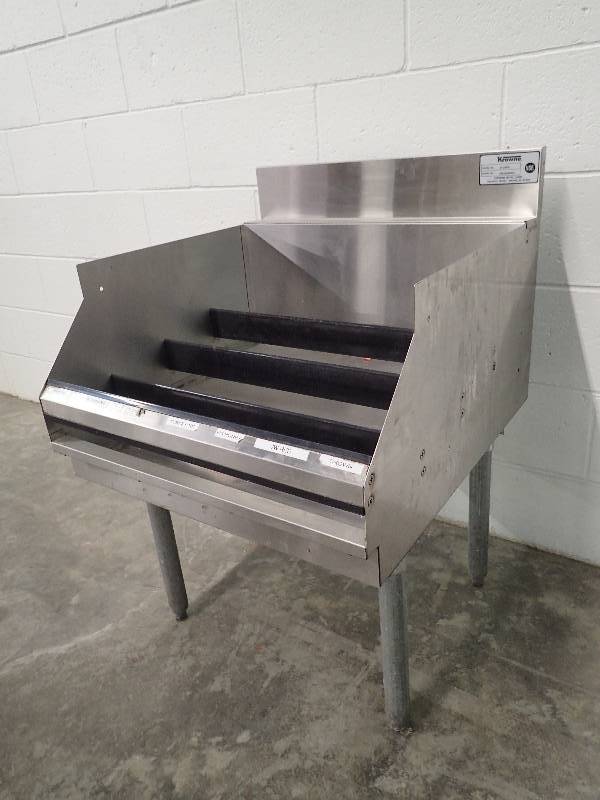 lot 72 image: Krowne Stainless Bar Back Bottle Stand