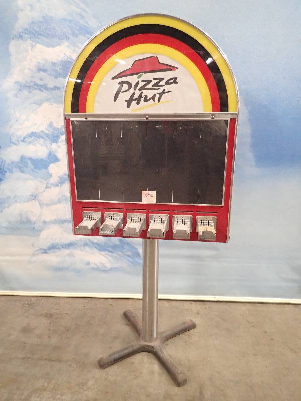 lot 25 image: 6 Stack Sticker Machine w Stand