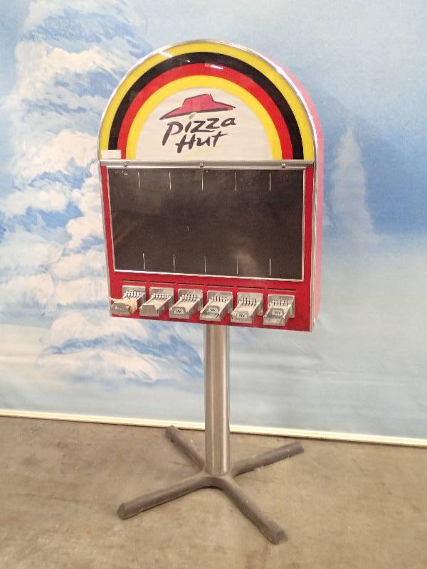 lot 26 image: 6 Stack Sticker Machine w Stand