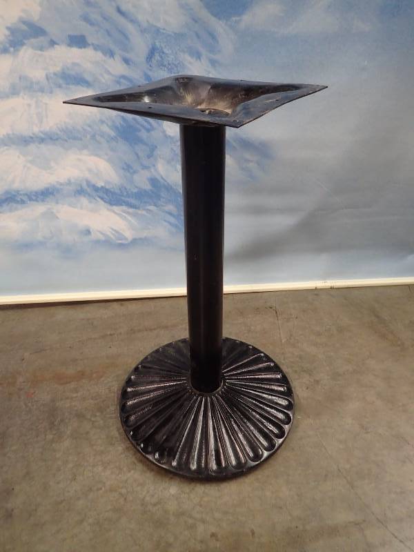 lot 98 image: Classic Cast Iron and Steel Table Base