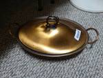 Copper lidded pan
