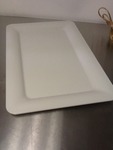 Two new large melamine serving trays 1.5 wide by 2' very nice commercial grade