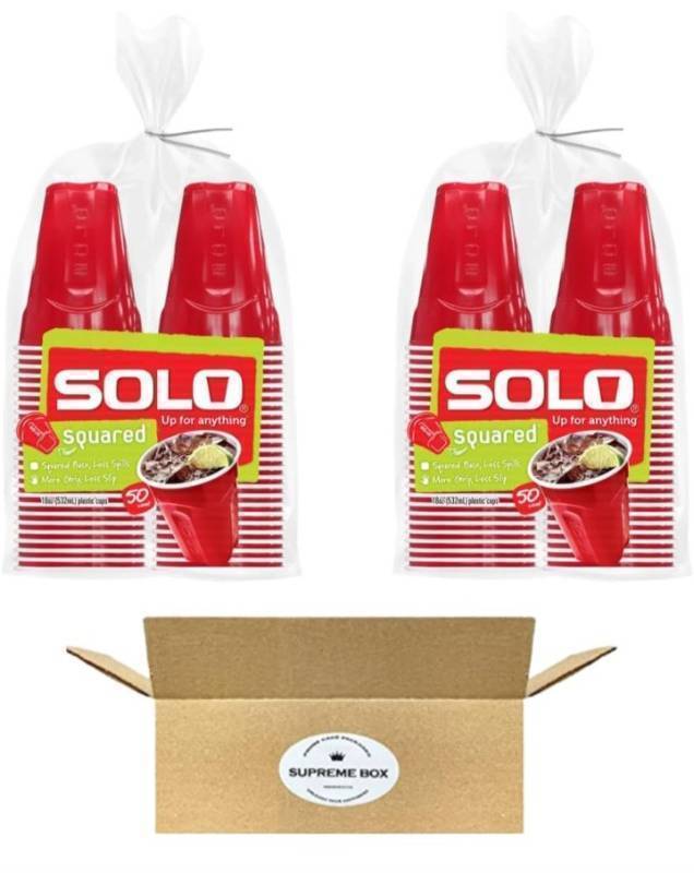 lot 948122 image: Solo Plastic Party Cups, Color may vary - 9 oz 300 cups