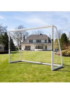 lot 440096 image: $$ Soccer Goal 12x6FT10�6.5FT8x6FT6x4FT Soccer Net Goal for Backyard with Carry Bag Portable Soccer Goal Post with HPVC Frame Full Size Soccer Goal