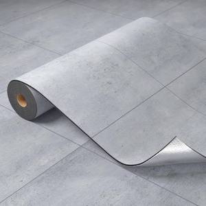 lot 140125 image: Oxdigi Vinyl Floor Tiles Peel and Stick 23x 19632 Sq.Ft, Thicken Self Adhesive Vinyl Flooring Roll Marble Pattern Waterproof DIY Floor Coverings for Bathroom Living Room Kitchen, Black Marble
