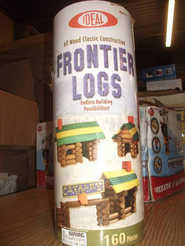 lot 3259 image: Ideal Frontier Logs 160 Piece Classic  (AS IS)