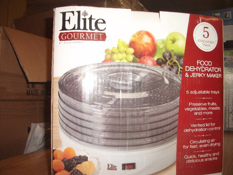 lot 3296 image: Elite Gourmet Food Dehydrator