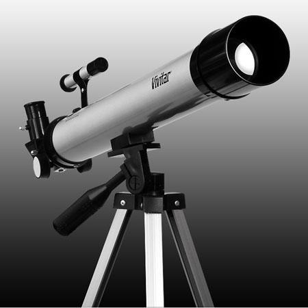 lot 3266 image: Vivitar TEL50600 60X120X Telescope Refractor with Tripod