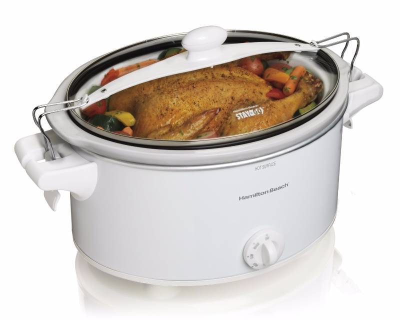 lot 3286 image: Hamilton Beach 33263 Stay or Go 6-Quart Slow Cooker