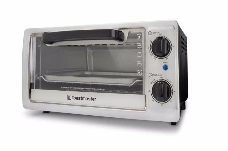 lot 3295 image: Toastmaster TM-102TR 4-Slice Toaster Oven