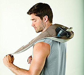 lot 3302 image: HoMedics Back and Shoulder Percussion Massager with Heat