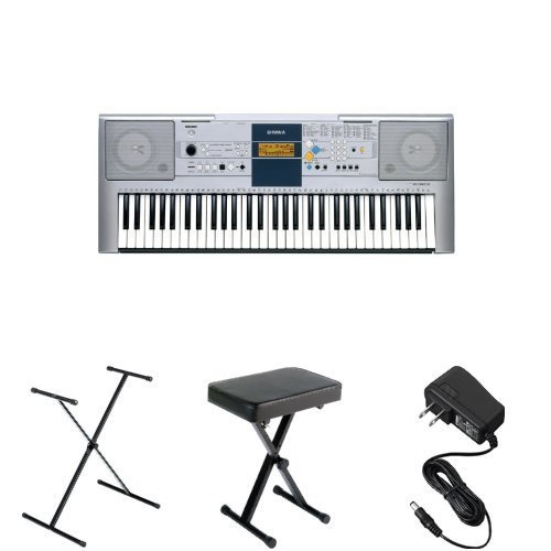 Yamaha Psre353 61 Key Portable Keyboard With Stand Bench Price