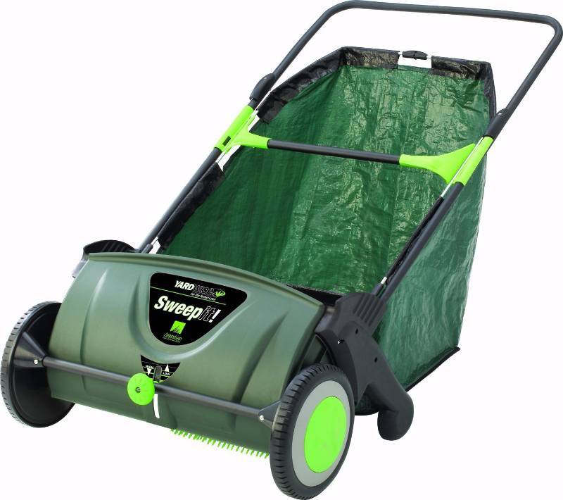 lot 3353 image: Yardwise 23630-YW Sweep It 21-Inch Push Lawn Sweeper