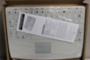 lot 91 image: SEALED (WATER RESISTANT) WIRELESS STANDARD KEYBOARD & DONGLE - KBA-C4166-CNR