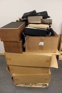 lot 211 image: PALLET OF LEFT OVER AUCTION