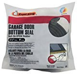 lot 1439 image: Frost King G9 Nail-On Rubber Garage Door Bottom Seal, 2-14-Inch by 9-Foot, Black