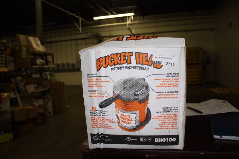 lot 2715 image: Bucket Head Vac WetDry Power head