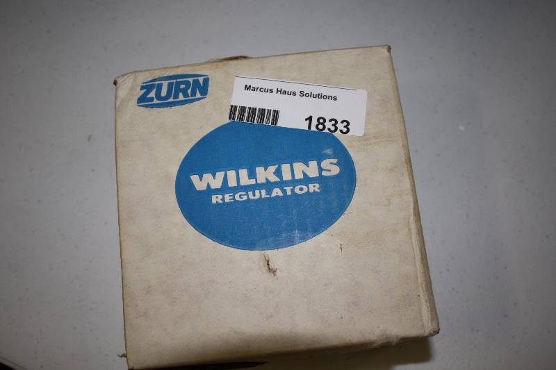 lot 1833 image: Walkins 34 Water Preasure Regulator