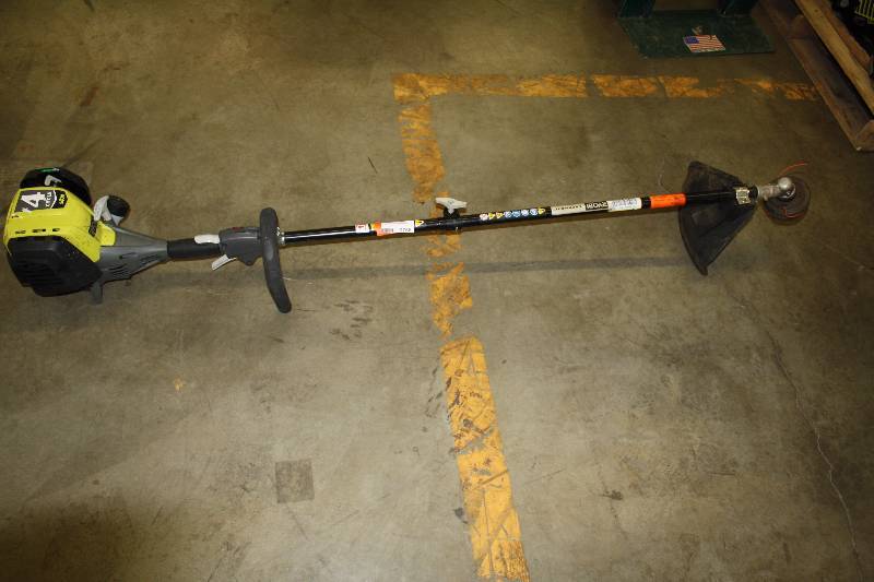 lot 2766 image: Ryobi 4 cycle Gas Trimmer