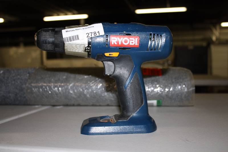 lot 2781 image: Ryobi 18 volt Drill  Screw Driver