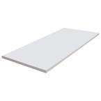 lot 1629 image: ClosetMaid 48 Inch White Bench Top