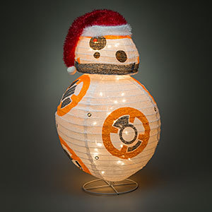 lot 1679 image: Star Wars BB-8 Lighted Lawn Ornament