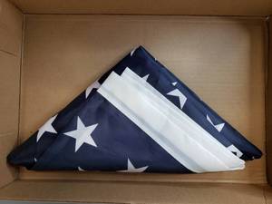 lot 30 image: Nylon Flag Approximately 36 on Grommet Side