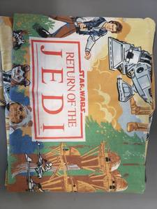lot 415 image: Vintage Return of the Jedi Twin Top Sheet