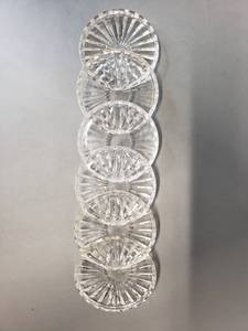 lot 424 image: (6) Glass Coasters
