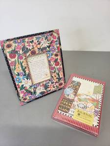 lot 446 image: Mary Englebreit Photo Frame and NIP Journal