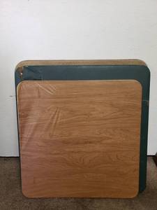 lot 458 image: (3) Folding Card Tables