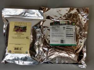 lot 56 image: NIP Rosehips & Valerian Root. 16oz Packages
