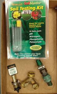 lot 73 image: NIP Soil Test Kit & Garden Fittings