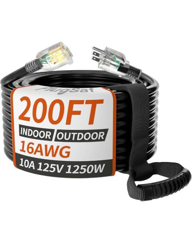 Solar Post Lights, Security Camera, Bidet, 200ft Extension Cord