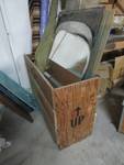 Lot of Old Mirrors and Stained Glass
