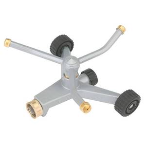 lot 1833 image: Gilmour Heavy Duty Whirling Circular Sprinkler 845003-1002, 21-ft spray distance (up to 692 sq. ft.) By Visit the Gilmour Store
