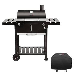 lot 1859 image: Royal Gourmet 24 CD1824EC Charcoal BBQ Grill with Cover- Retail $149.00