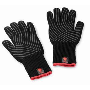 lot 1884 image: Weber - Premium BBQ Glove Set (LargeX-Large) - Black