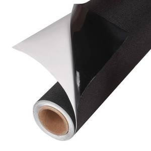 lot 1911 image: Total Blackout Window Film 100% Light Blocking, Room Darkening Static Cling - No Residue Film for Privacy, Home Security, and Day Sleep - Easy Removal UV Prevention Treatment (36 x 72 inches). (UsedCut Up)