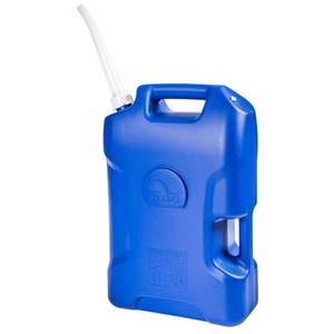 lot 2661 image: Igloo 6-Gal Camping Water Container - Blue