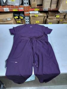 lot 2702 image: Purple Shirt & Pants Size Small