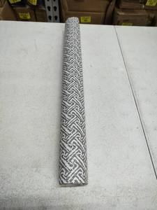lot 2741 image: Under Sink Mat Grey & White 24 Inch X 48 Inch