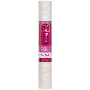 lot 2766 image: Con-Tact Grip Prints DrawerShelf Liner 18 x 8 Roll White