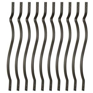 lot 2797 image: VOTZT Deck Balusters, 51 Pack Black Staircase Baluster with Screws 29.5x1Deck Spindles� Stylish Deck Railing for Outdoor Stair Deck Porch