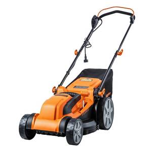 lot 2806 image: LawnMaster MEB1216K Electric Lawn Mower 16-Inch 12AMP (UNTESTED)