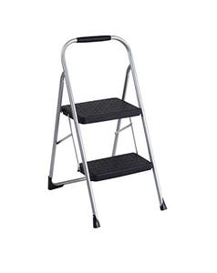 lot 4735 image: COSCO 2-Step Big Step, Steel Step Stool, Gray
