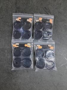 lot 4776 image: Artdone. 16 Jars Chrome Unicorn Dipping Powder