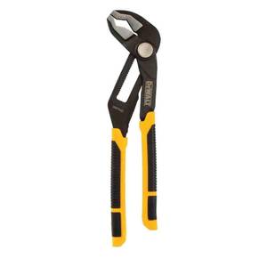 lot 4810 image: DeWalt DWHT74432 V-Groove Jaw Push Lock Pliers 12 in. - Quantity 1