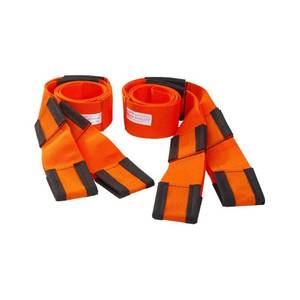 lot 4813 image: Forearm Forklift Lifting Straps Orange - Retail $210.99