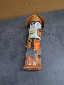 lot 4818 image: Wild Wings Wide Deluxe Easy Clean Metal Wild Bird Tube Feeder